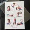 Affiche yoga cat