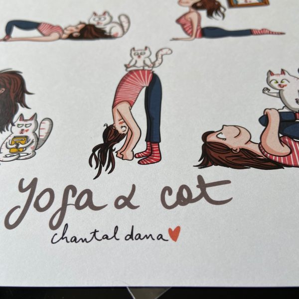 Affiche yoga cat – Image 2